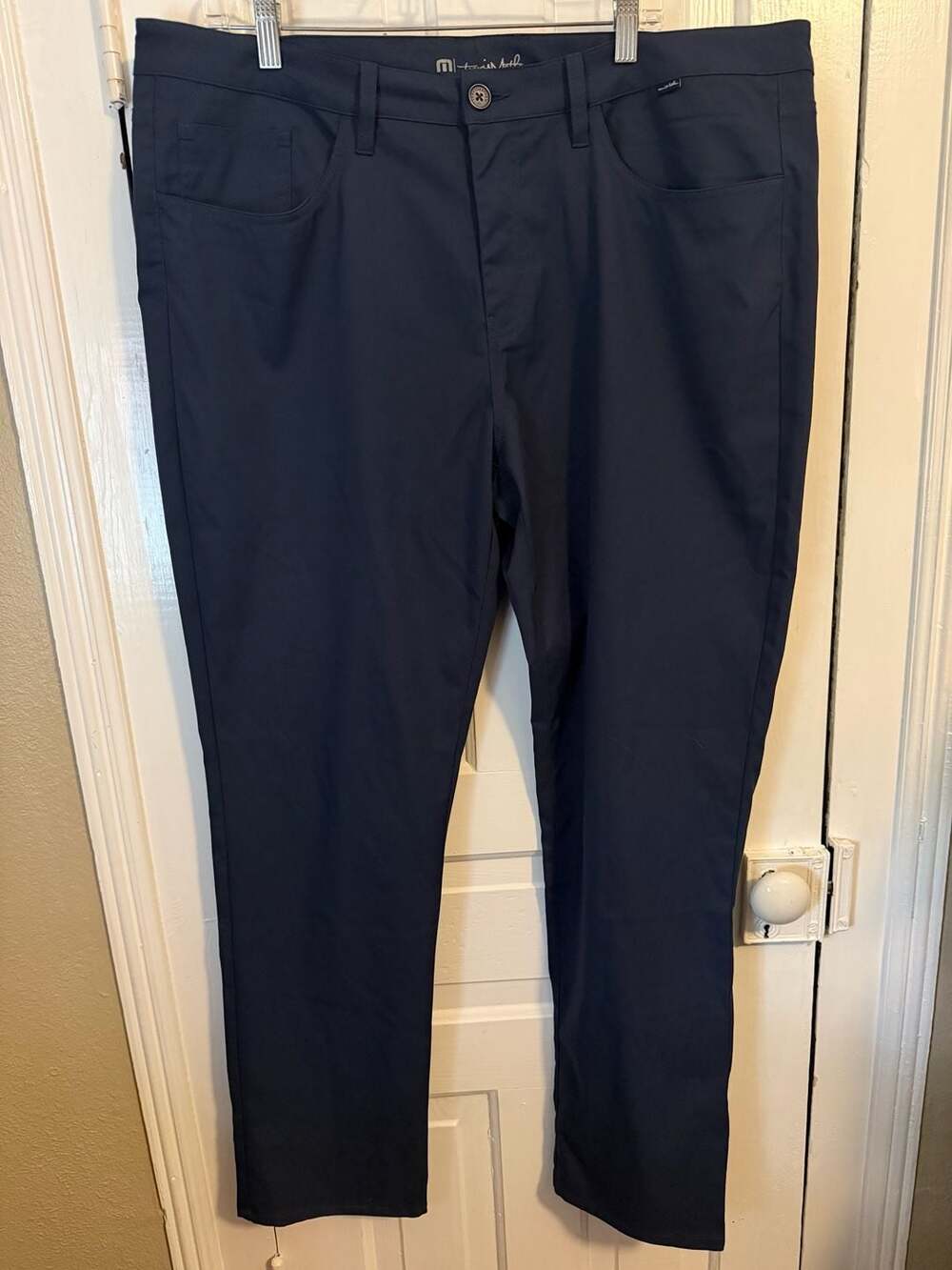 Travis Mathew Men's Navy Blue Casual Dress Pants Size 40